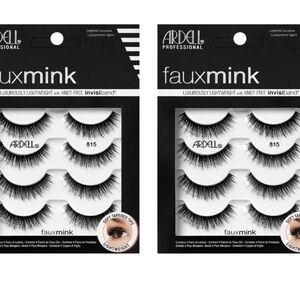 8 Pairs of Ardell Professional Faux Mink Lashes 815